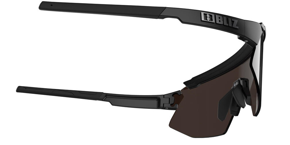 BLIZ Breeze Polarize Güneş Gözlüğü Matt Black Frame Polarized Brown With Silver Mirror Lenses ZB70020141