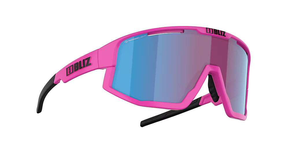 BLIZ Fusion Güneş Gözlüğü Nano Optics Nordic Light Matt Neon Rose Rose With Violet Blue Mirror ZB70050533