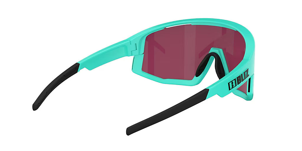 BLIZ Fusion Güneş Gözlüğü Nano Optics Nordic Light Matt Turquoise Rose With Violet Blue Mirror ZB70050433