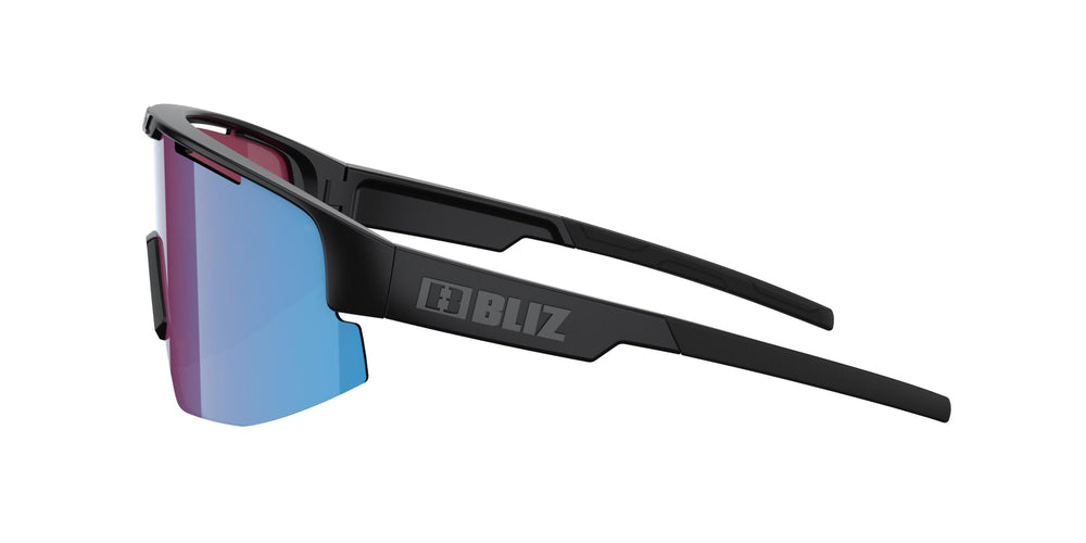 BLIZ Matrix Güneş Gözlüğü Matt Black Frame Nano Optics Nordic Light Begonia With Blue Multi Lens ZB70040333