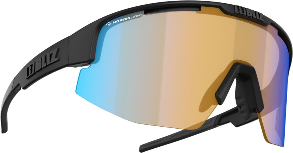 BLIZ Matrix Sunglasses Matt Black Frame Nano Optics Nordic Light ZB70040433