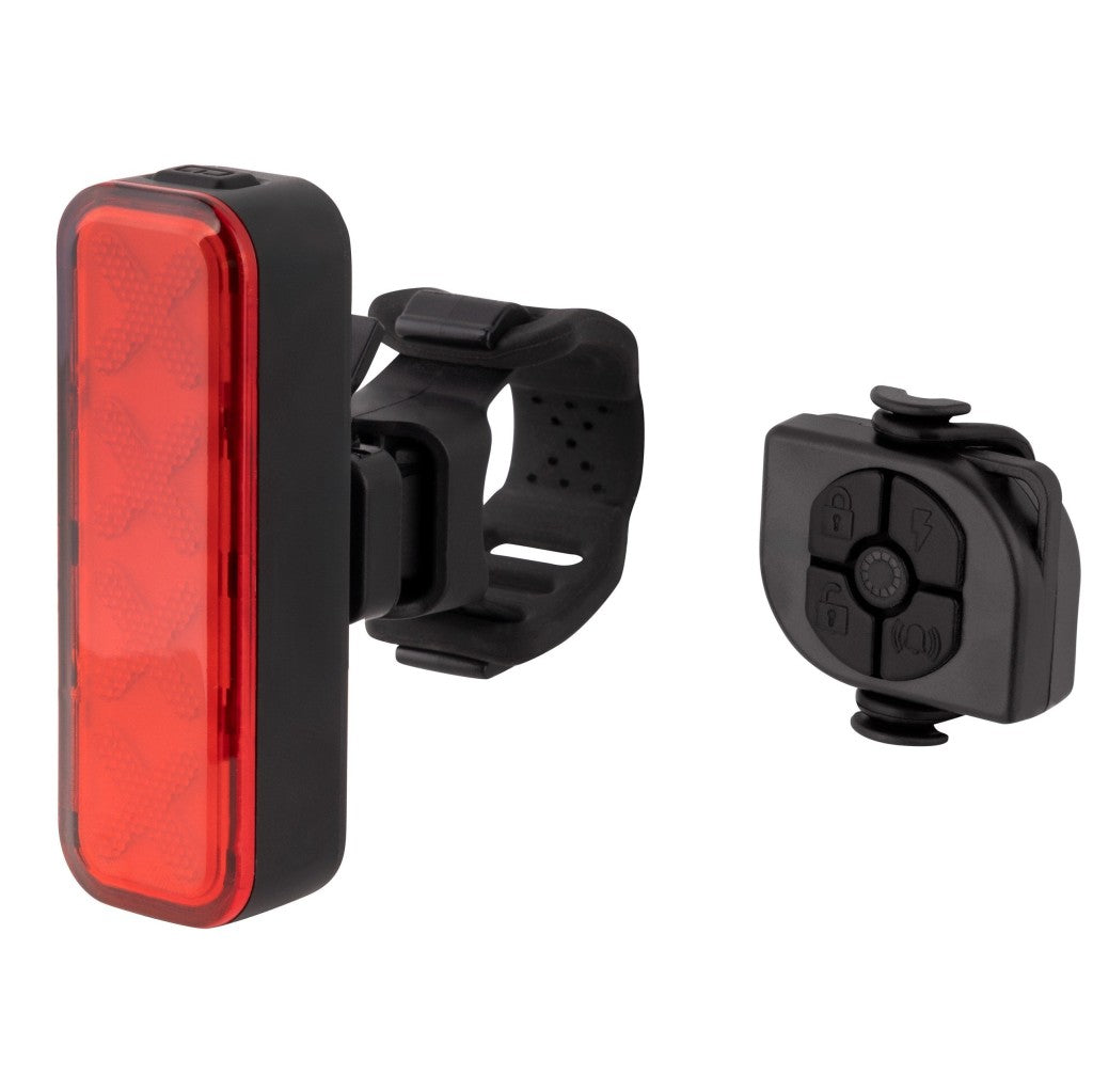 Briviga Briviga 300 Lümen Usb Şarjlı Akıllı Arka Lamba Sensör Uzaktan Kumanda E-Zil ve Alarm LW-R300 260021