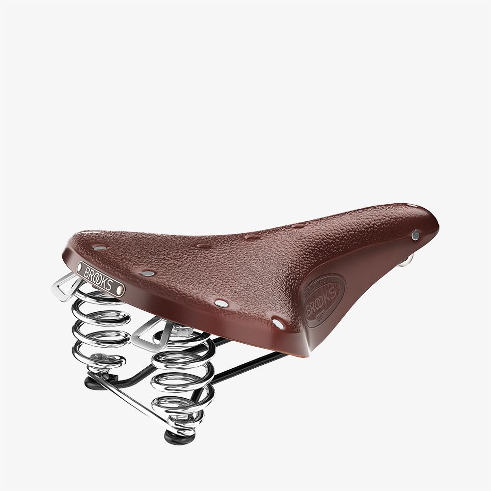 Brooks B67 Classic Deri Bisiklet Selesi 205mm Kahverengi