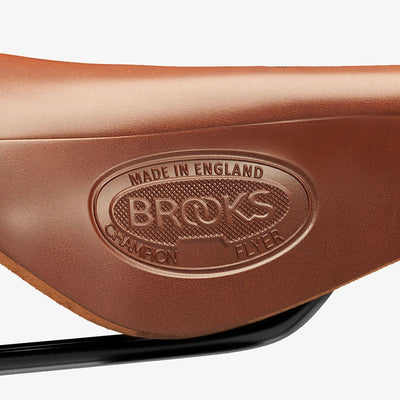 Brooks Flyer Leather Spring Bike Saddle 175mm Honey B396H