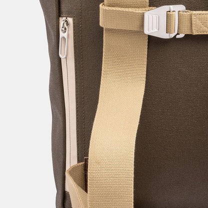 Brooks Pickwick Cotton Canvas Sırt Çantası Moss Kahverengi 26LT