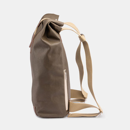 Brooks Pickwick Cotton Canvas Sırt Çantası Moss Kahverengi 26LT