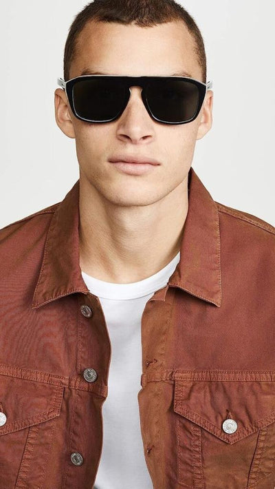 Burberry 0BE4286 Sunglasses 379887 Check Multilayer Black Gray 55 Ekartman