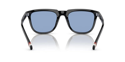 Burberry George 0BE4381U Güneş Gözlüğü 300172 Black Light Blue 54 Ekartman