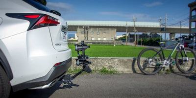Buzzrack Buzzbee H2 Square Mounted Bicycle Carrier with Towbar Mounted
