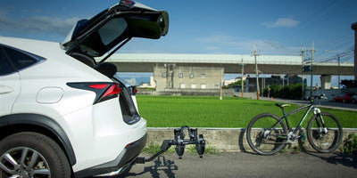 Buzzrack Buzzbee H2 Square Mounted Bicycle Carrier with Towbar Mounted