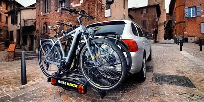 Buzzrack Buzzracer 3 Bicycle Carrier with Towbar Connection 