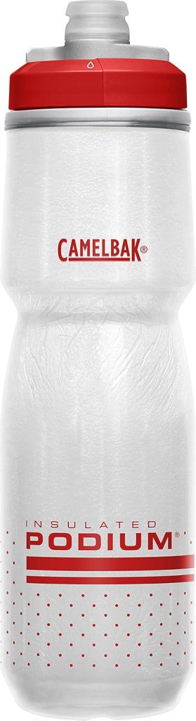 Camelbak Podium Chill Matara 710ml 24oz Fiery Red White H24149