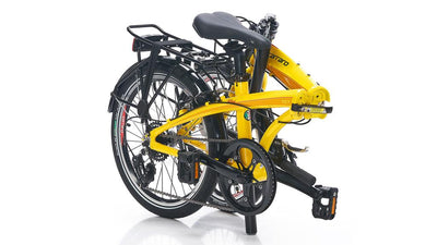 Carraro FLEXI 107 20 Wheel V-Brake 7 Gear Модель 2023 Алюминиевый складной велосипед 