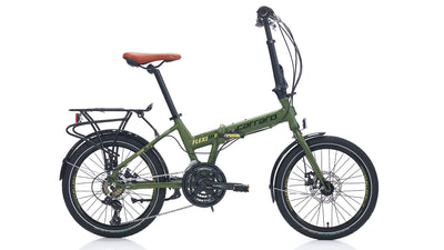 Складной велосипед Carraro Flexi 121D с дисковым тормозом 2025 г.
