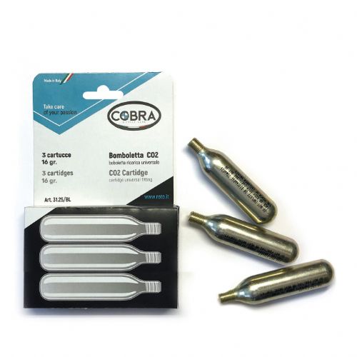 Cobra CO2 Hava Tüpü ROTO 16gr CO2 3 Adet Set PMP-005