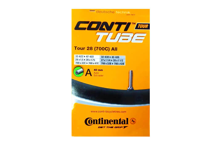 Continental Tour 28 Rim 700x32C/47C Inner Tire Thick Valve A40