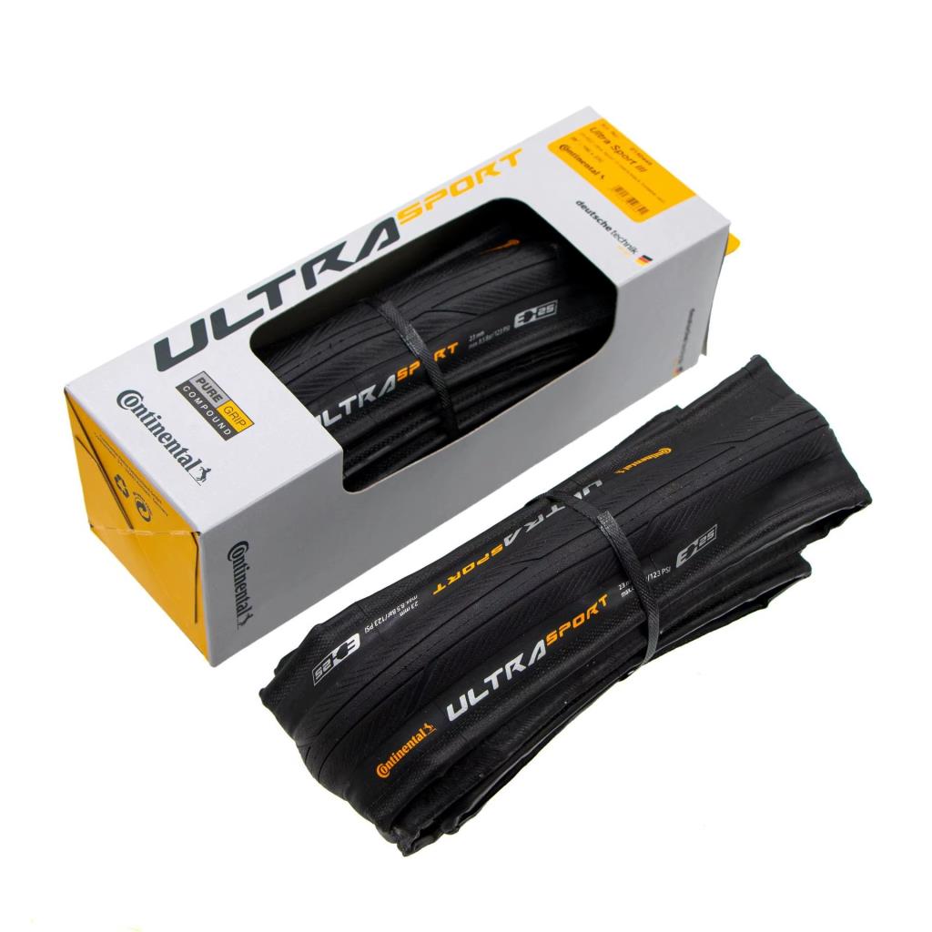 Continental Ultra Sport III 700x23C Katlanır Dış Lastik Pure Grip Compound 0150449