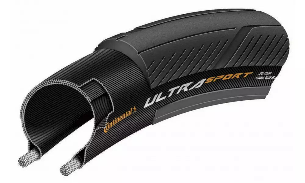 Continental Ultra Sport III 700x23C Katlanır Dış Lastik Pure Grip Compound 0150449