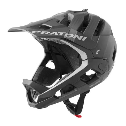 Cratoni Madroc Pro Full Face Bisiklet Kaskı Siyah 58-61cm M-L 114501H2