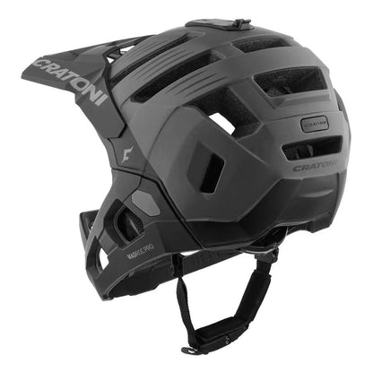 Cratoni Madroc Pro Full Face Bisiklet Kaskı Siyah 58-61cm M-L 114501H2