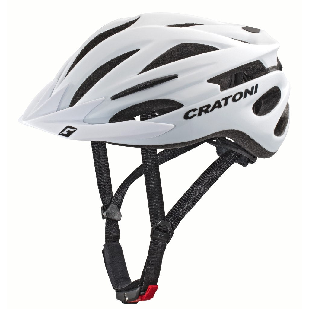 Cratoni PACER Bisiklet Kaskı White Matt S-M 54-58cm 113003C2