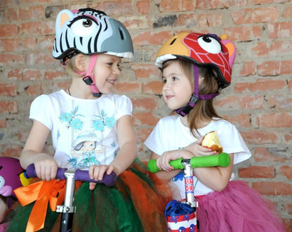 Crazy Safety Zebra Çocuk Kaskı 49/55 Cm