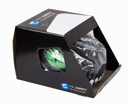 Crazy Safety Zebra Çocuk Kaskı 49/55 Cm