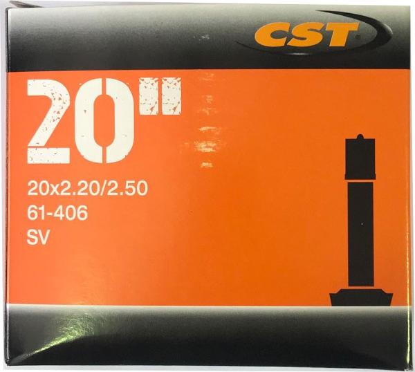 CST 20x2.20/2.50 Bicycle Inner Tire SV-40mm Thick Valve