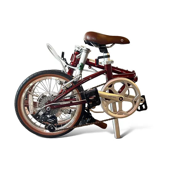 Dahon Boardwalk D7 16 Rim Folding Bike Claret 