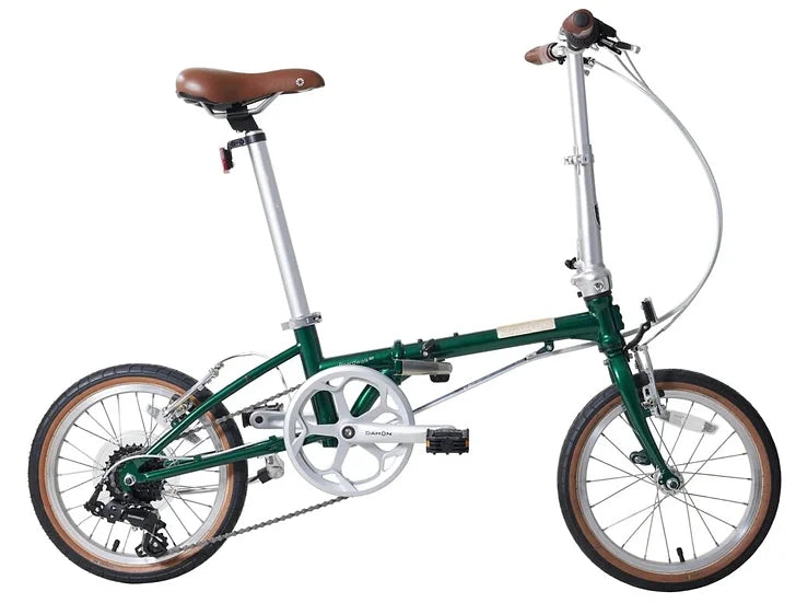 Dahon Boardwalk D7 16 Rim Folding Bike Green 