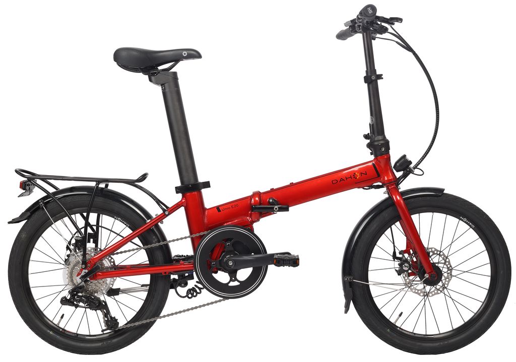 Dahon Unio E20 Mekanik Disk Fren 2025 Model Alüminyum Elektrikli Katlanır Bisiklet