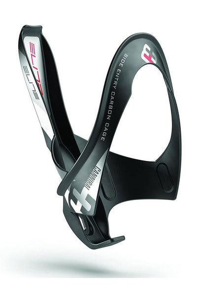 Elite Cannibal Carbon Bottle Cage Black