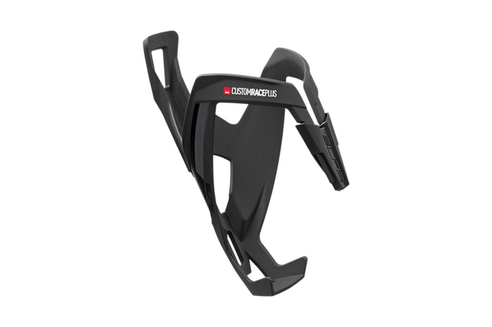 Elite Custom Race Plus Bicycle Water Bottle Cage Black Gray