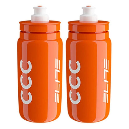 Elite FLY Team CCC Bicycle Bottle 550ml