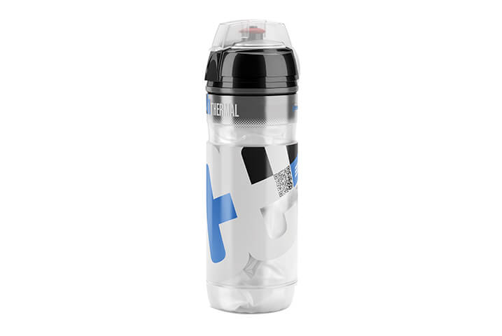 Elite Iceberg Thermal Bicycle Flask Blue 500ml