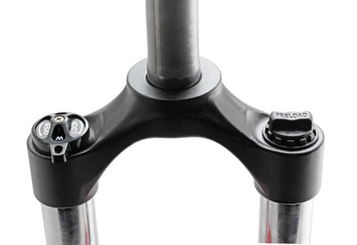 Exsho Jungle 27.5 Amortisörlü Maşa Kitlemeli Kırmızı 32/140mm 28.6mm MSA-431