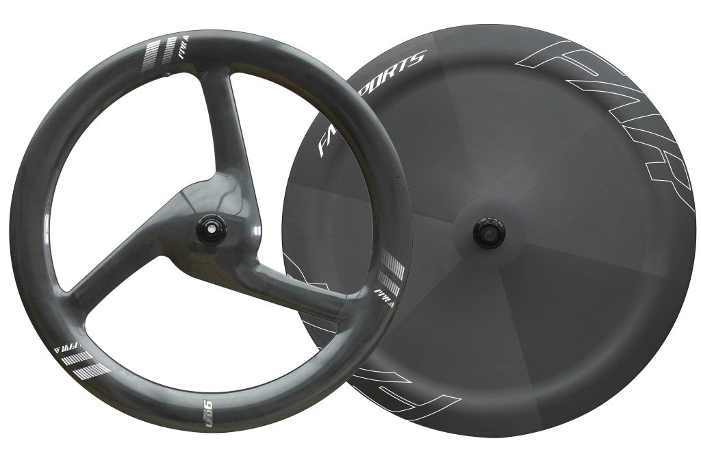 FarSports UFO6 Triple Front Ön /  UFO Full Disc Rear Arka Karbon TT Jant Seti Shimano 11/12S