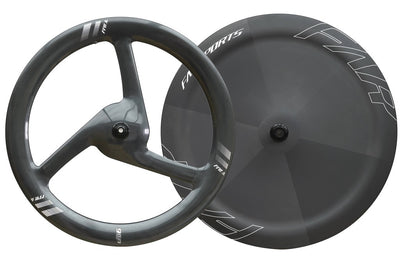 FarSports UFO6 Triple Front Ön /  UFO Full Disc Rear Arka Karbon TT Jant Seti Shimano 11/12S
