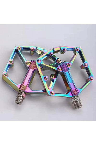 Педаль велосипедная алюминиевая платформа Forte GT Rainbow XBYC-1818