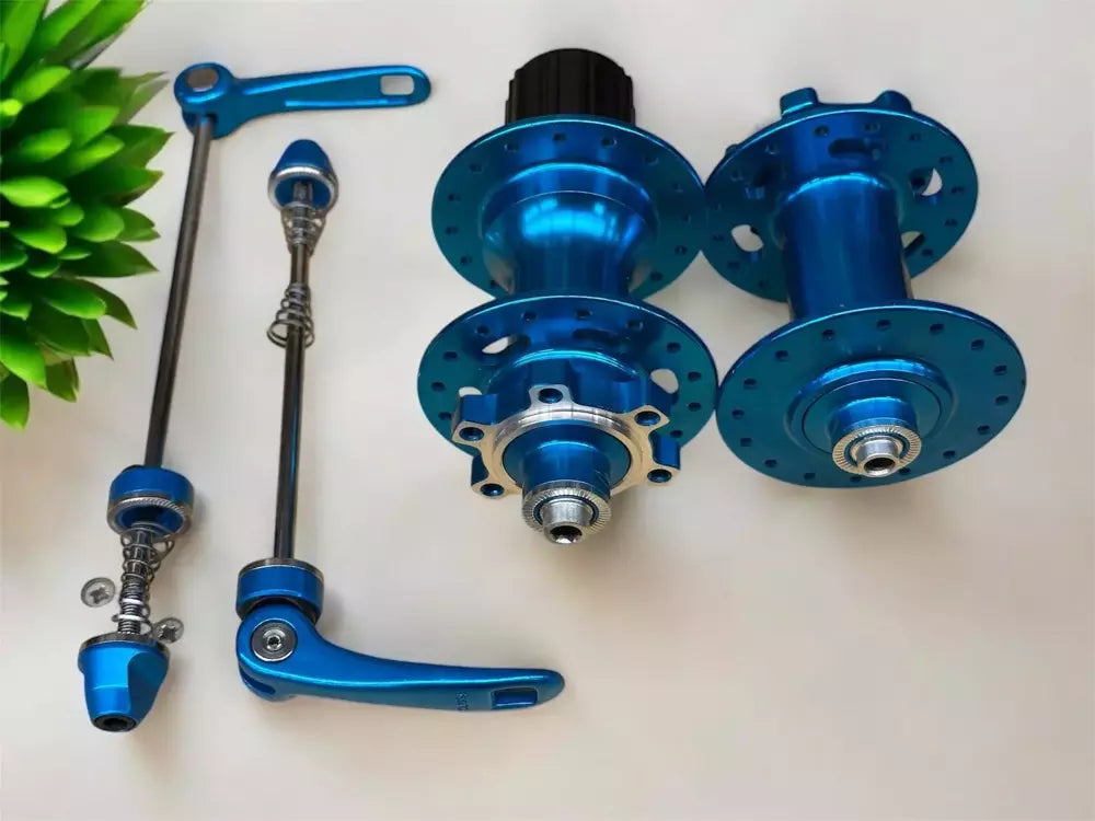 Forte GT Hub Sesli Ön Arka Göbek Seti Mavi XYBC-680 Mandallı 6 Vida Disk
