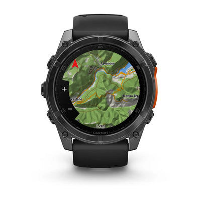Наручные мультиспортивные GPS-часы Garmin Fenix ​​8 Premium с AMOLED-экраном, 51 мм, артикул 010-02905-00 