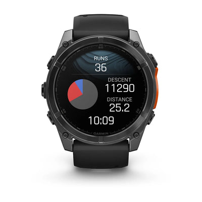 Наручные мультиспортивные GPS-часы Garmin Fenix ​​8 Premium с AMOLED-экраном, 51 мм, артикул 010-02905-00 
