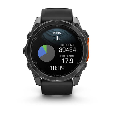 Наручные мультиспортивные GPS-часы Garmin Fenix ​​8 Premium с AMOLED-экраном, 51 мм, артикул 010-02905-00 
