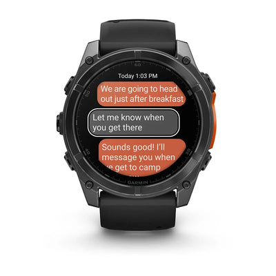 Наручные мультиспортивные GPS-часы Garmin Fenix ​​8 Premium с AMOLED-экраном, 51 мм, артикул 010-02905-00 
