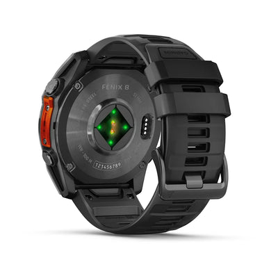 Наручные мультиспортивные GPS-часы Garmin Fenix ​​8 Premium с AMOLED-экраном, 51 мм, артикул 010-02905-00 