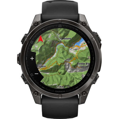Наручные мультиспортивные GPS-часы Garmin Fenix ​​8 Premium с сапфировым AMOLED-экраном, 47 мм, артикул 010-02904-21 