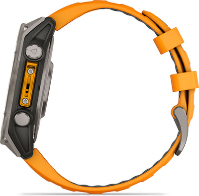 Garmin Fenix ​​8 Premium Multisport GPS Watch Sapphire AMOLED 47mm Orange 010-02904-11 