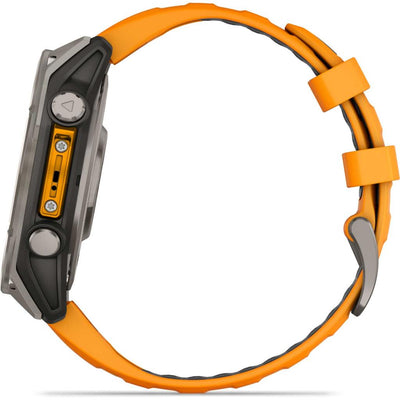 Garmin Fenix ​​8 Premium Multisport GPS Watch Sapphire AMOLED 47mm Orange 010-02904-11 