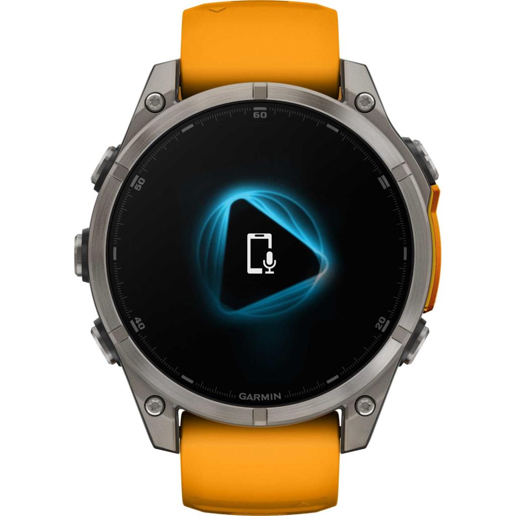 Garmin Fenix 8 Premium Multisport GPS Kol Saati Sapphire Amoled 47mm Turuncu 010-02904-11