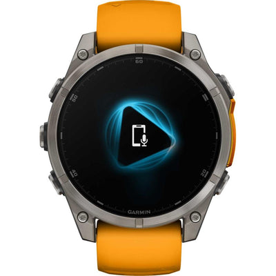 Garmin Fenix ​​8 Premium Multisport GPS Watch Sapphire AMOLED 47mm Orange 010-02904-11 